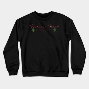 Devin's Nerd Crewneck Sweatshirt